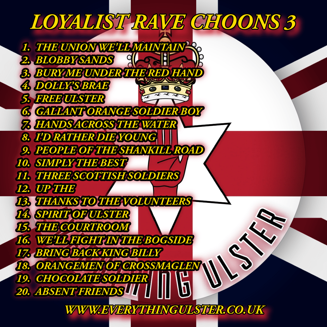 Everything Ulster - Loyalist Rave Choons 3 (CD VERSION) - Everything Ulster