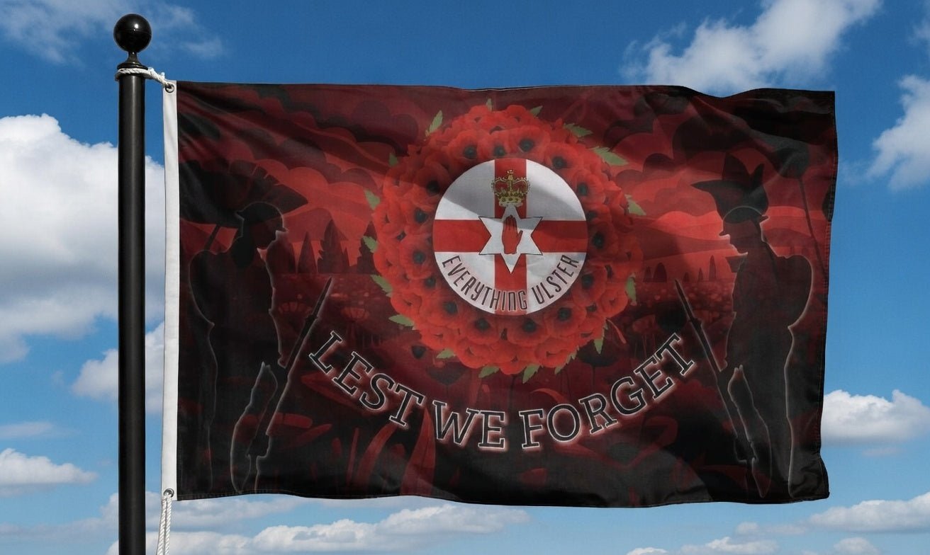 Everything Ulster Remembrance Flag - Everything Ulster
