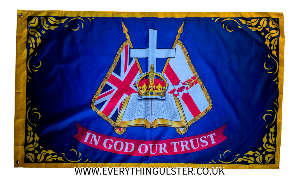 In God Our Trust Flag - Everything Ulster