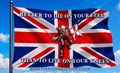 Iron Maiden Eddie The Loyalist Union Jack Flag - Everything Ulster