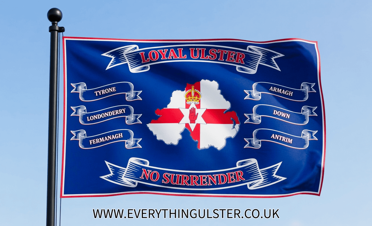 Loyal Ulster Six County Flag - Everything Ulster